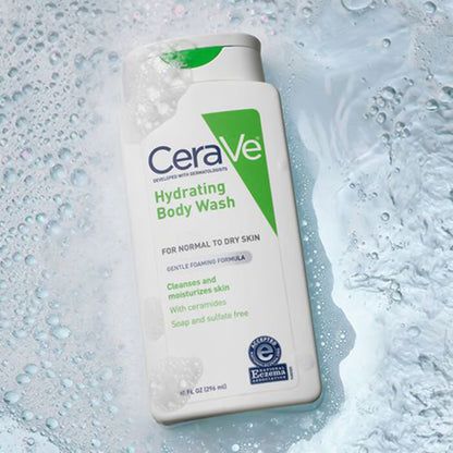 CERAVE, HYDRATING BODY WASH 10OZ