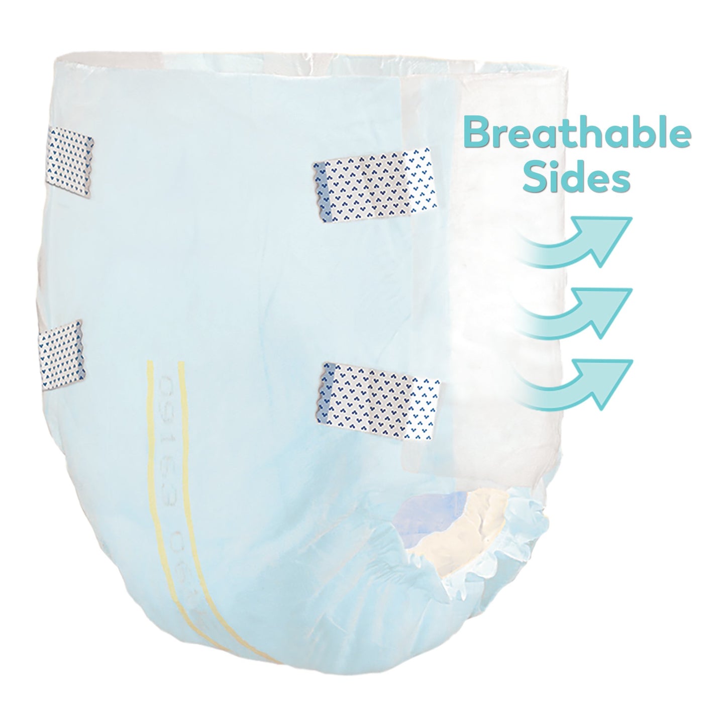 BRIEF, INCONT TRANQ ESSENT BRTHABL WHT LG