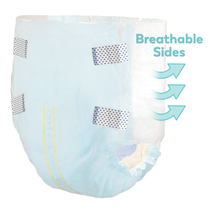 BRIEF, INCONT TRANQ ESSENT BRTHABL WHT LG