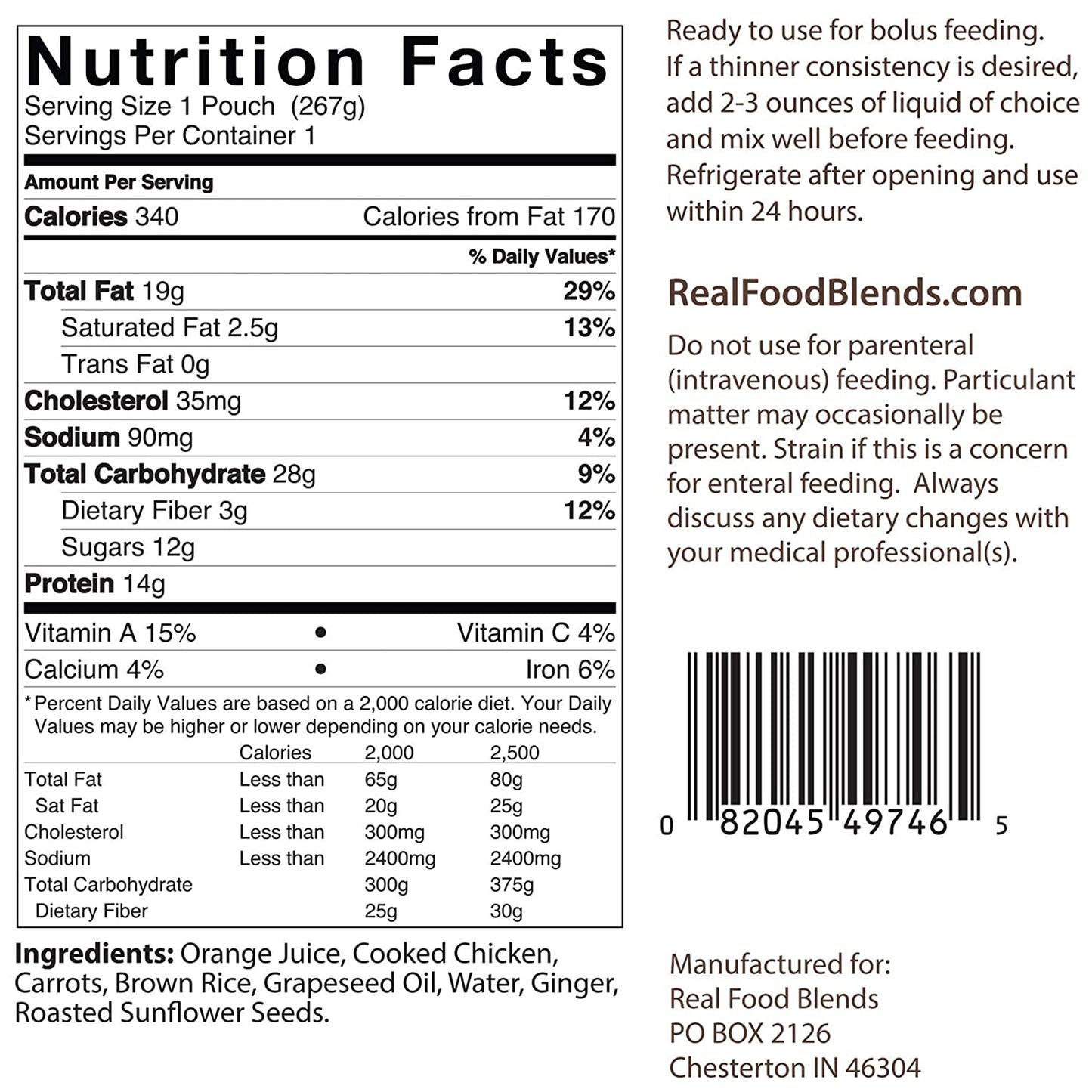 ENTERAL FEEDING, VARIETY PK CHICKEN/SALMON/QUINOA