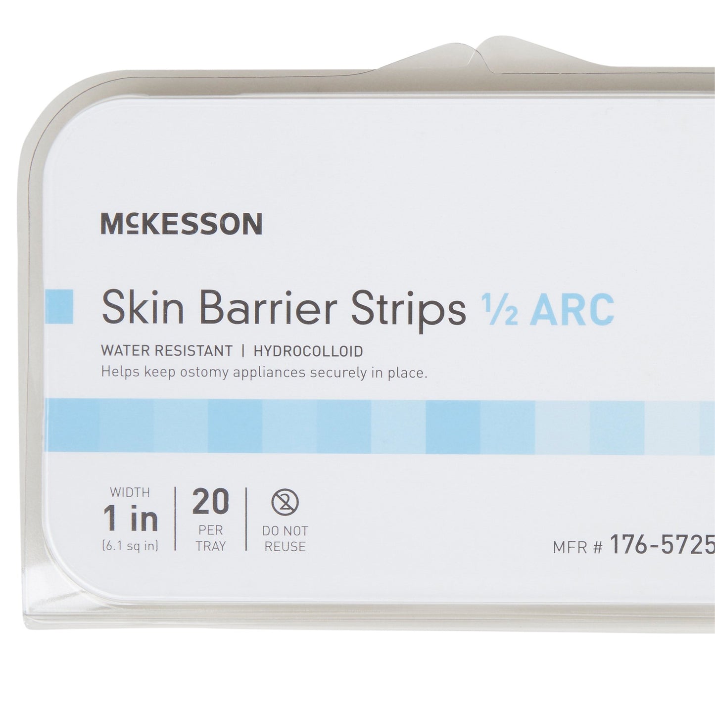 BARRIER, SKIN OSTOMY HALF-ARC