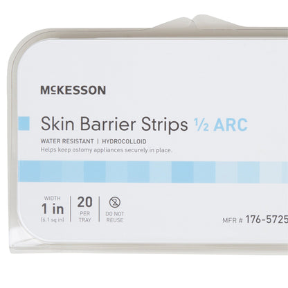 BARRIER, SKIN OSTOMY HALF-ARC