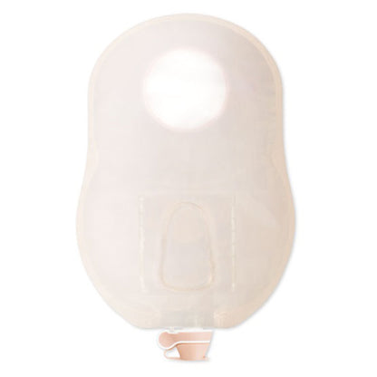 POUCH, URO NEW IMAGE 2PC TRANSPARENT 2-3/4" FLANGE
