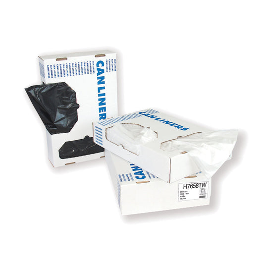 LINER, TRASH WHT 40X46 40-45GL.9MIL