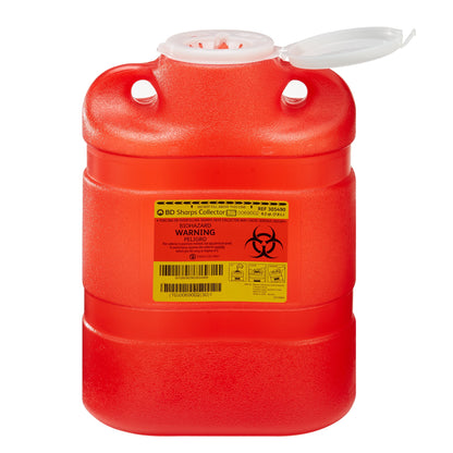 CONTAINER, SHARPS RED 8.2QT