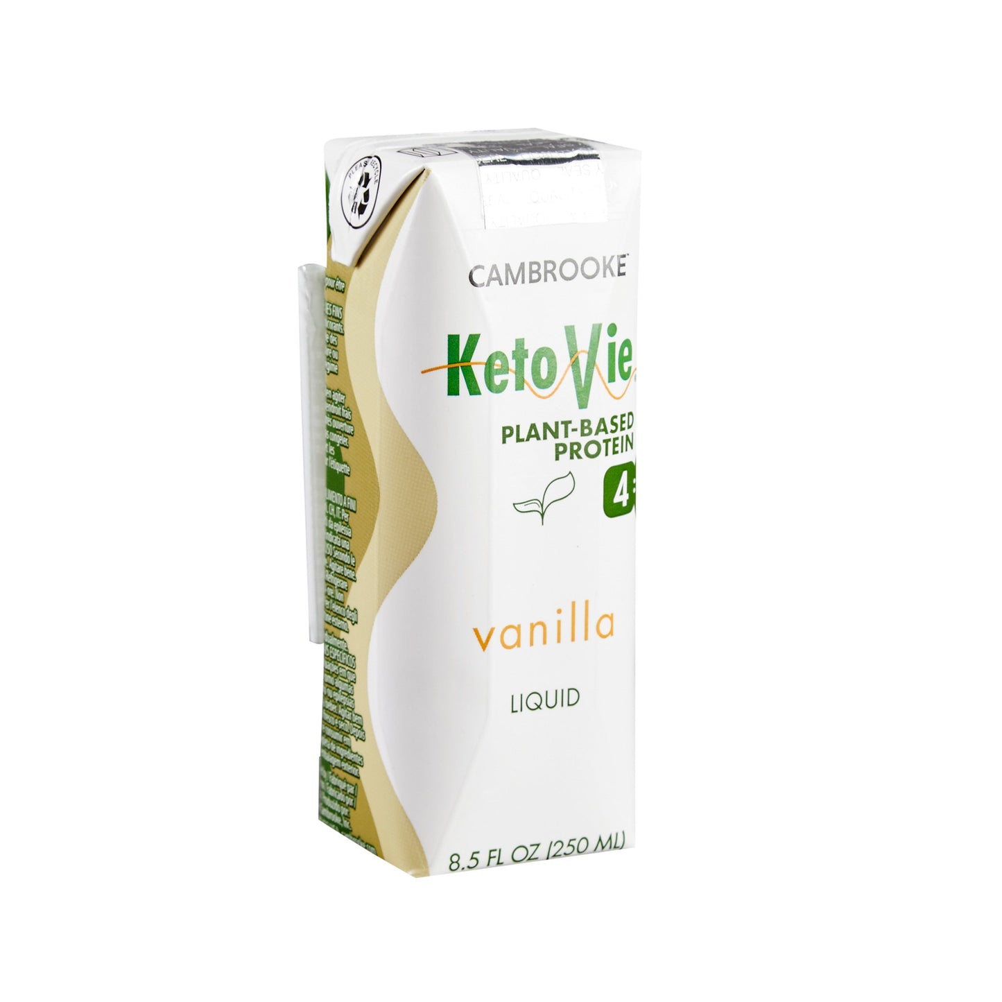SUPPLEMENT, ORAL KETOVIE 4:1 PLANT BASED VAN 8.3OZ