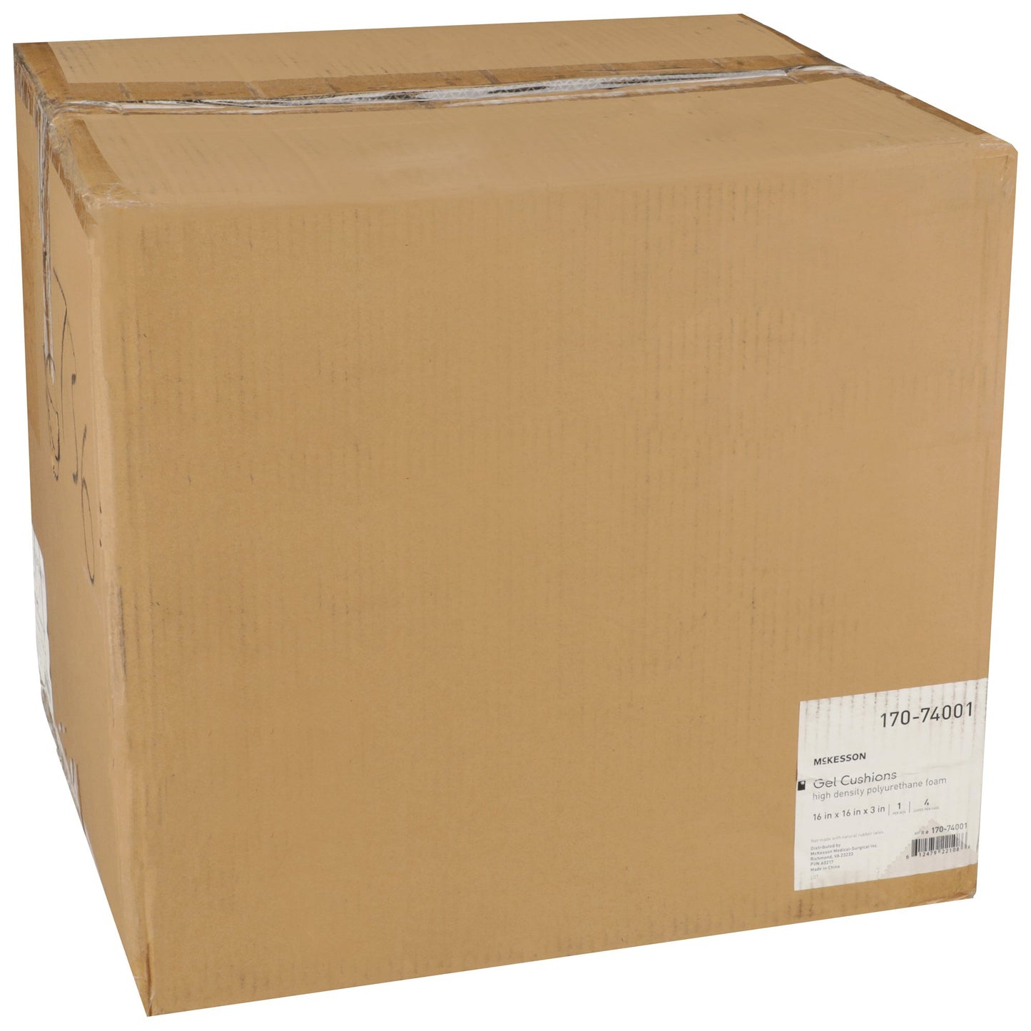 CUSHION, SEAT PROTEKT GEL 16"X16"X3"