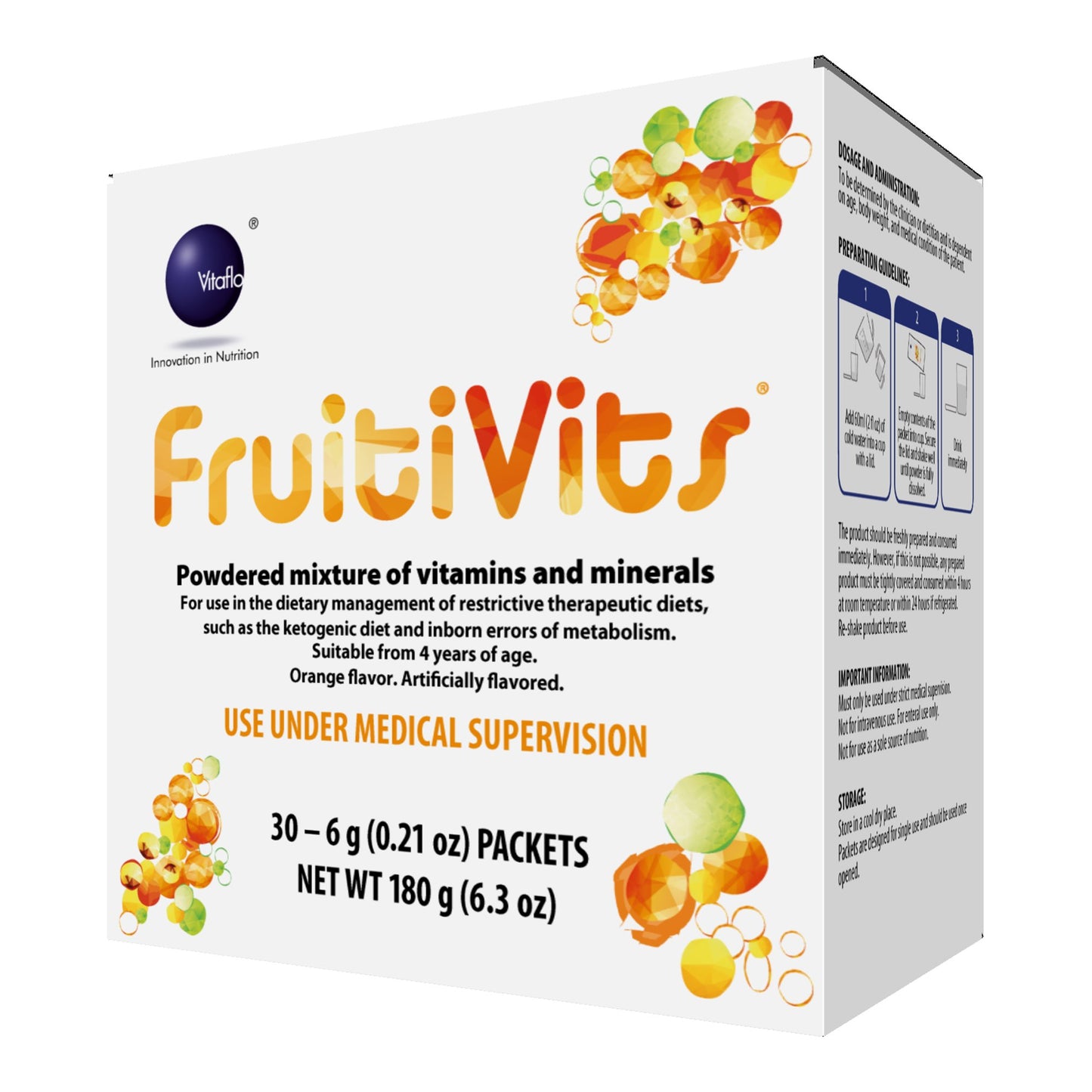 POWDER, FRUITIVITS 6GM ORG