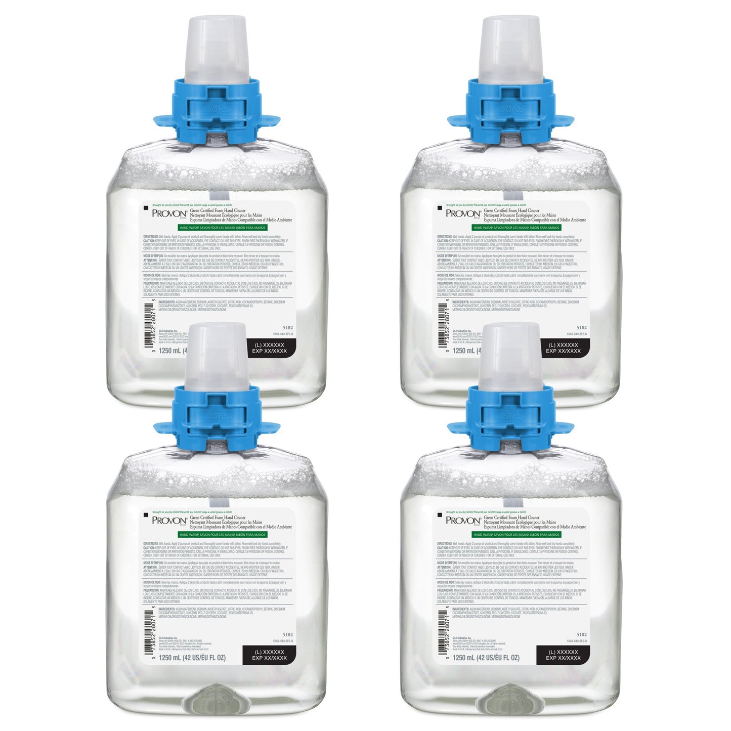 CLEANER, HAND FOAM 1250ML