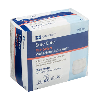 UNDERWEAR, PROTECTIVE HEAVY ABSRB 60"-80" 2XLG