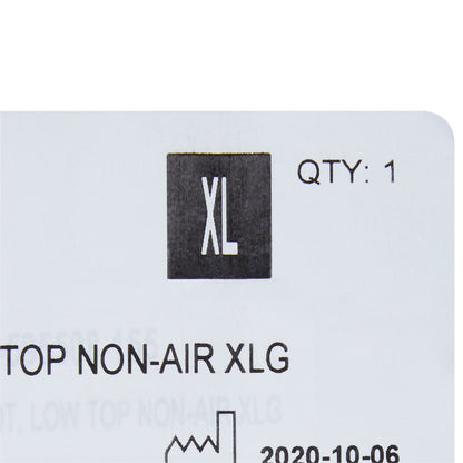 BOOT, WALKER LOW TOP NON-AIR XLG