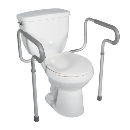 FRAME, TOILET SAFETY ALUM ADJDRVMED