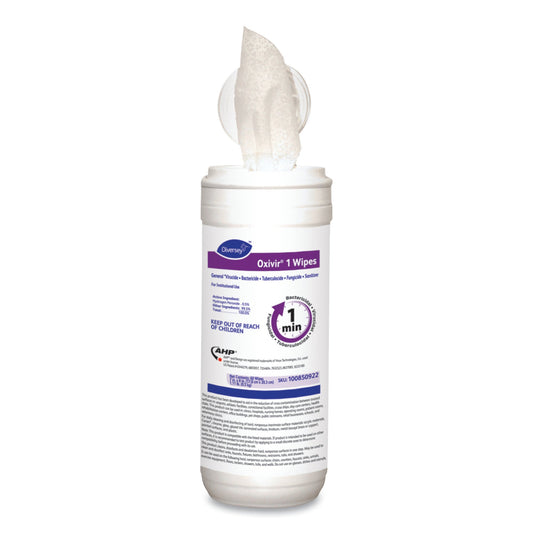 WIPE, WET OXIVIR 1 DISINF 7"X8"