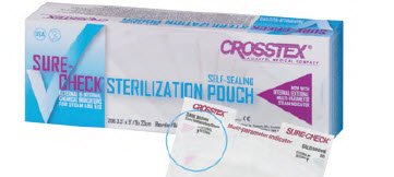 POUCH, STERILIZATION SURECHEC5.25X10