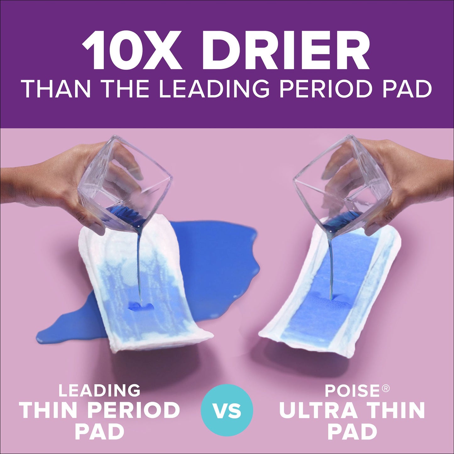 PAD, POISE ULTRA THIN MODERATEABSRB REG