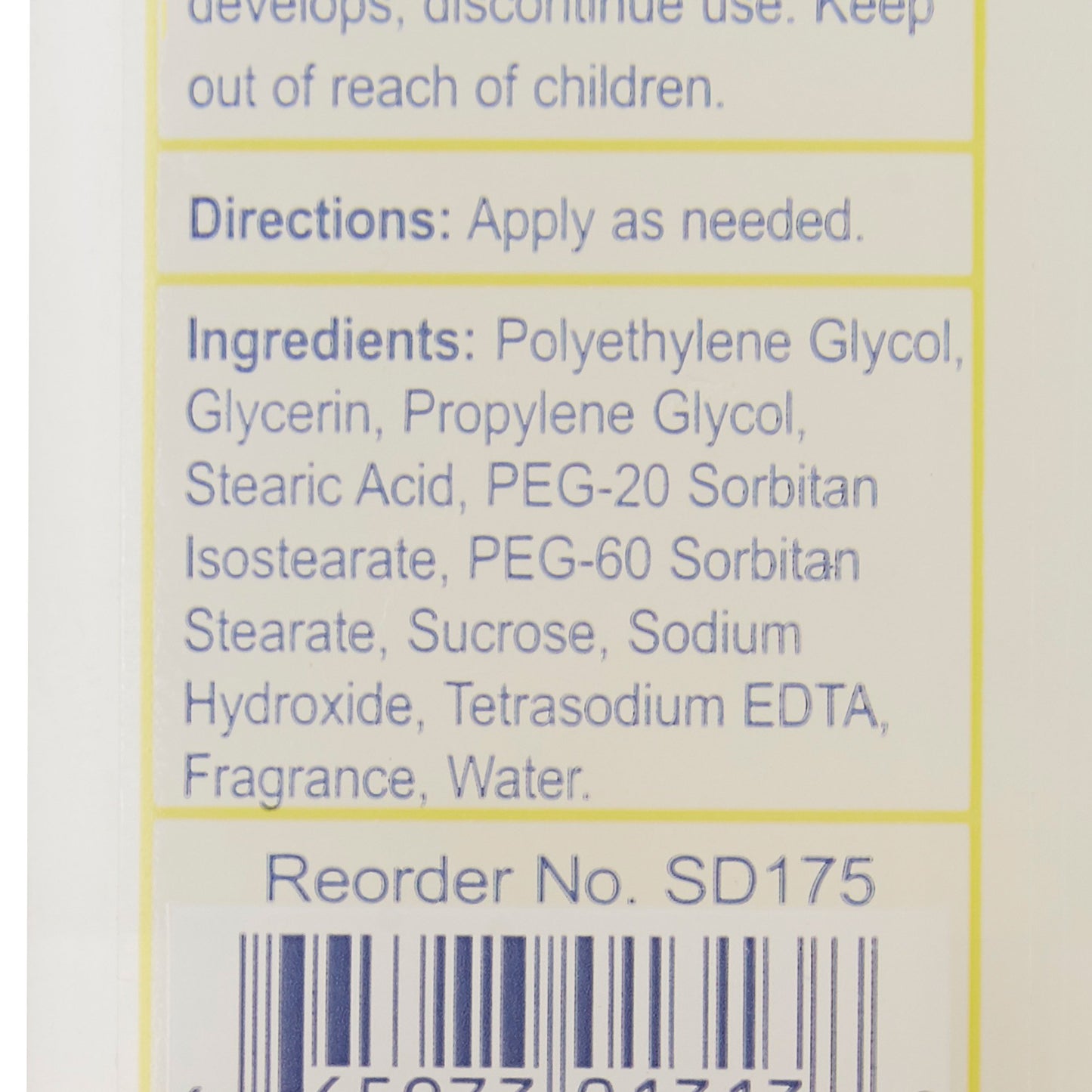 DEODORANT, STICK CLR 1.6OZ