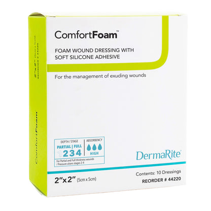 DRESSING, COMFORT FOAM 2"X2"