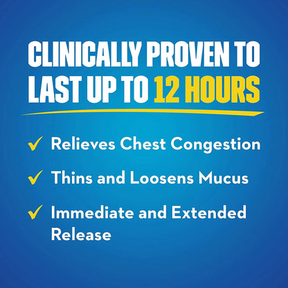 MUCINEX, TAB ER 1200MG