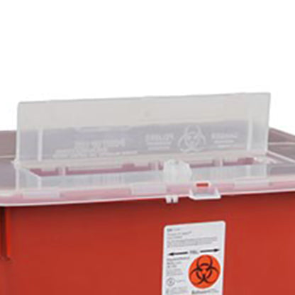 CONTAINER, SHARPS RED 10GL RIGPLAS