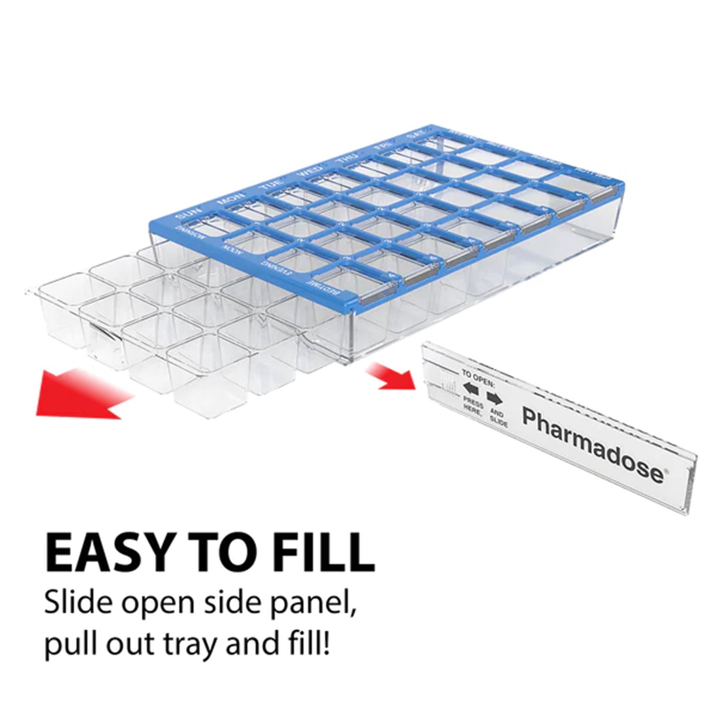 ORGANIZER, PILL MEDISET 28POCKET