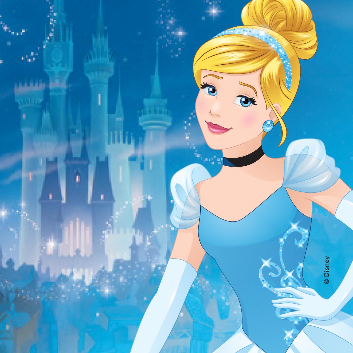 STICKERS, DISNEY PRINCESS CASTLES