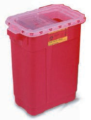 CONTAINER, SHARPS RED 17GL