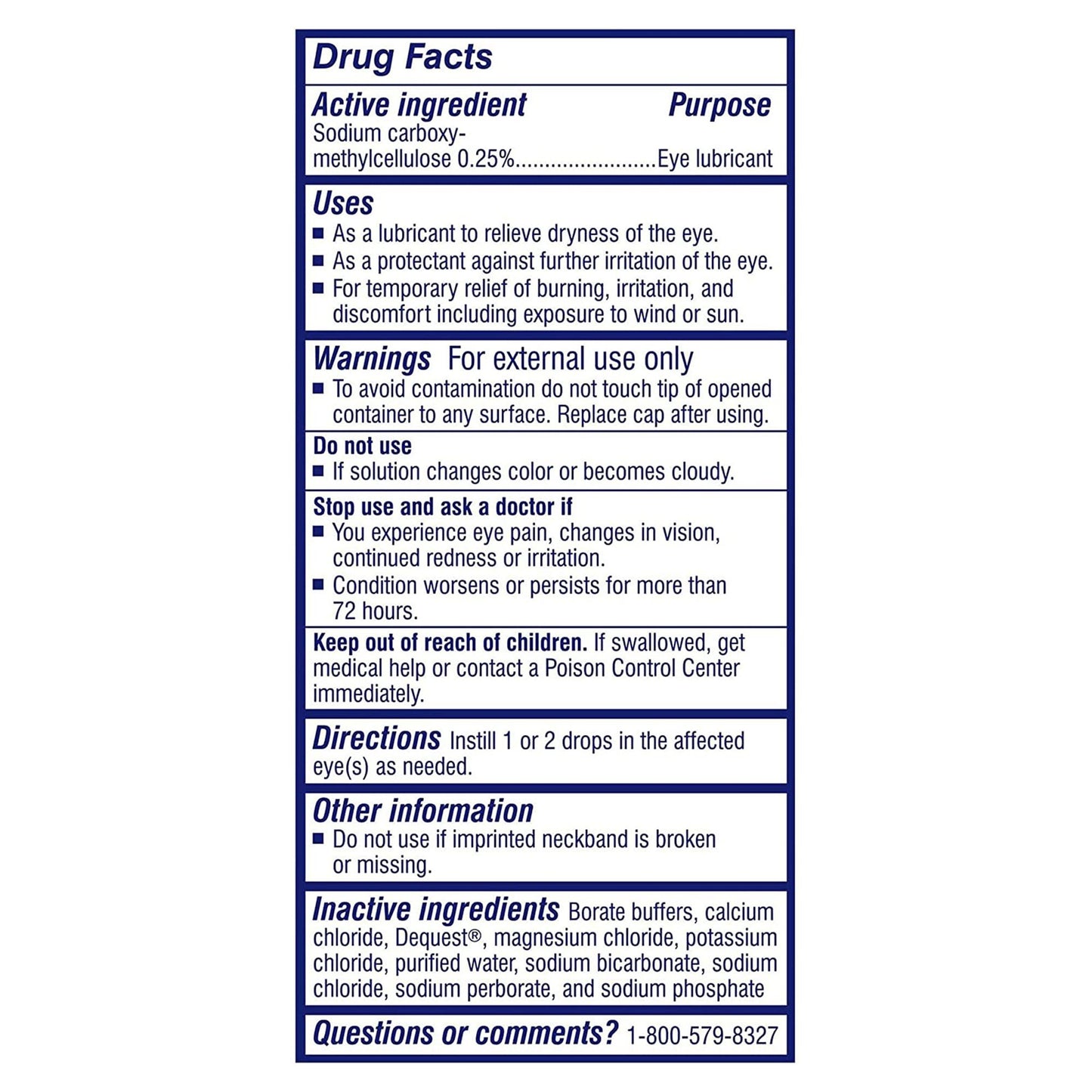 THERA TEARS, DRPS 1OZ9ADVIS