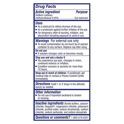 THERA TEARS, DRPS 1OZ9ADVIS