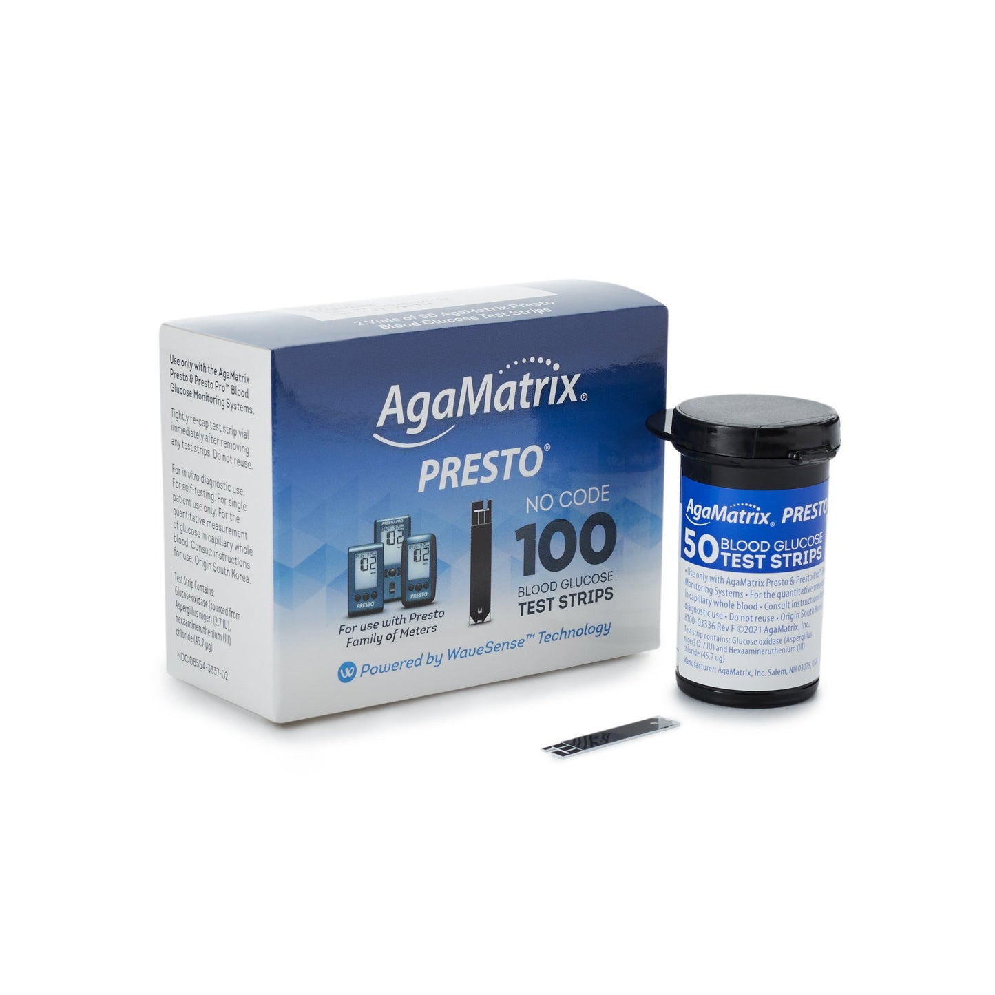 TEST STRIP, BLD GLUC WAVESENSEPRESTO
