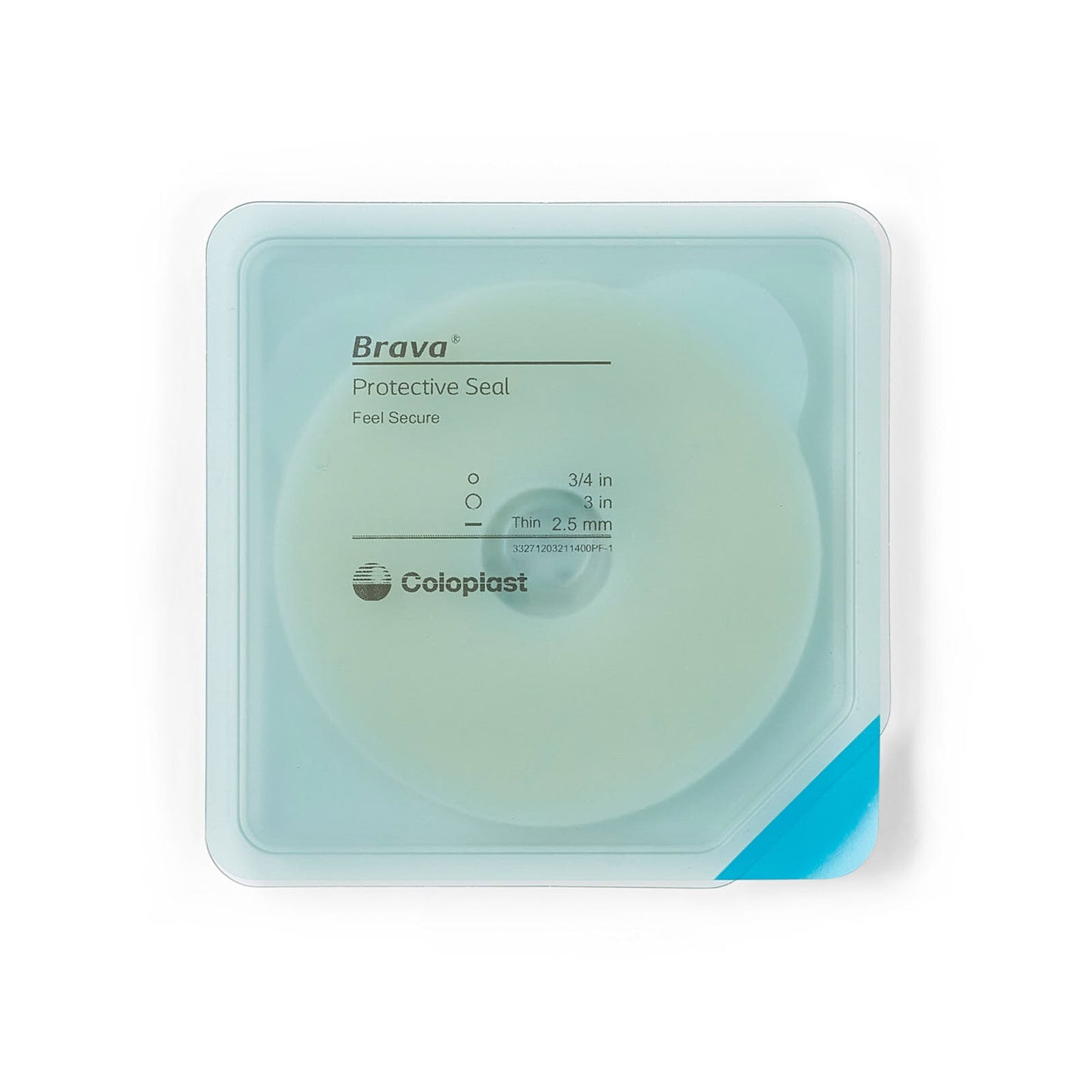SEAL, F/OSTOMY POUCH BRAVA THIN 3/4"X3"