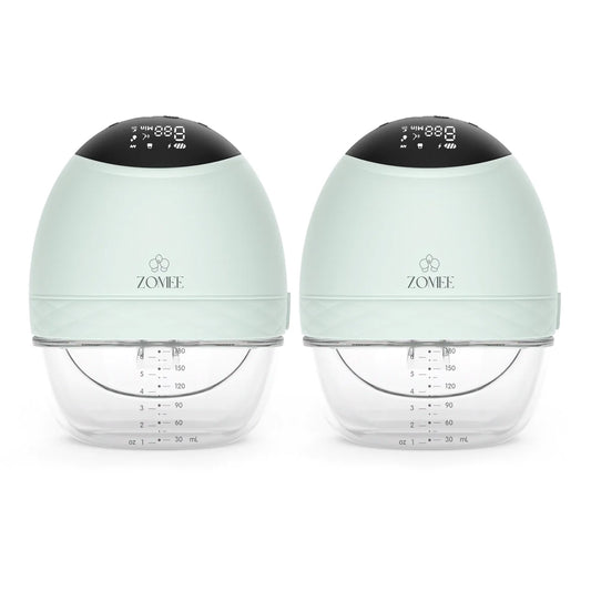 PUMP, BREAST ZOMEE FIT DBL HAND WEARABLE