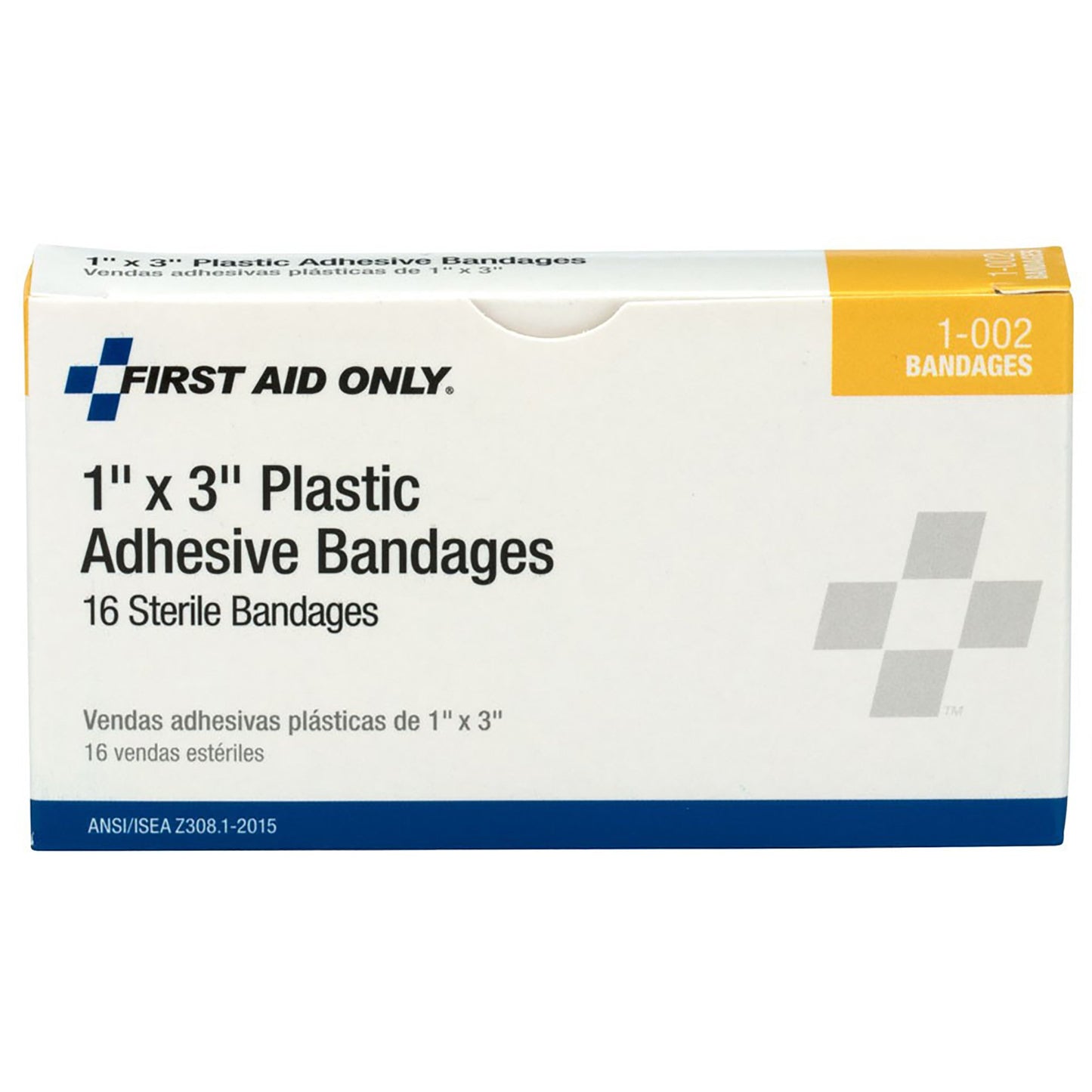 BANDAGE, ADH PLAS 1"X3"