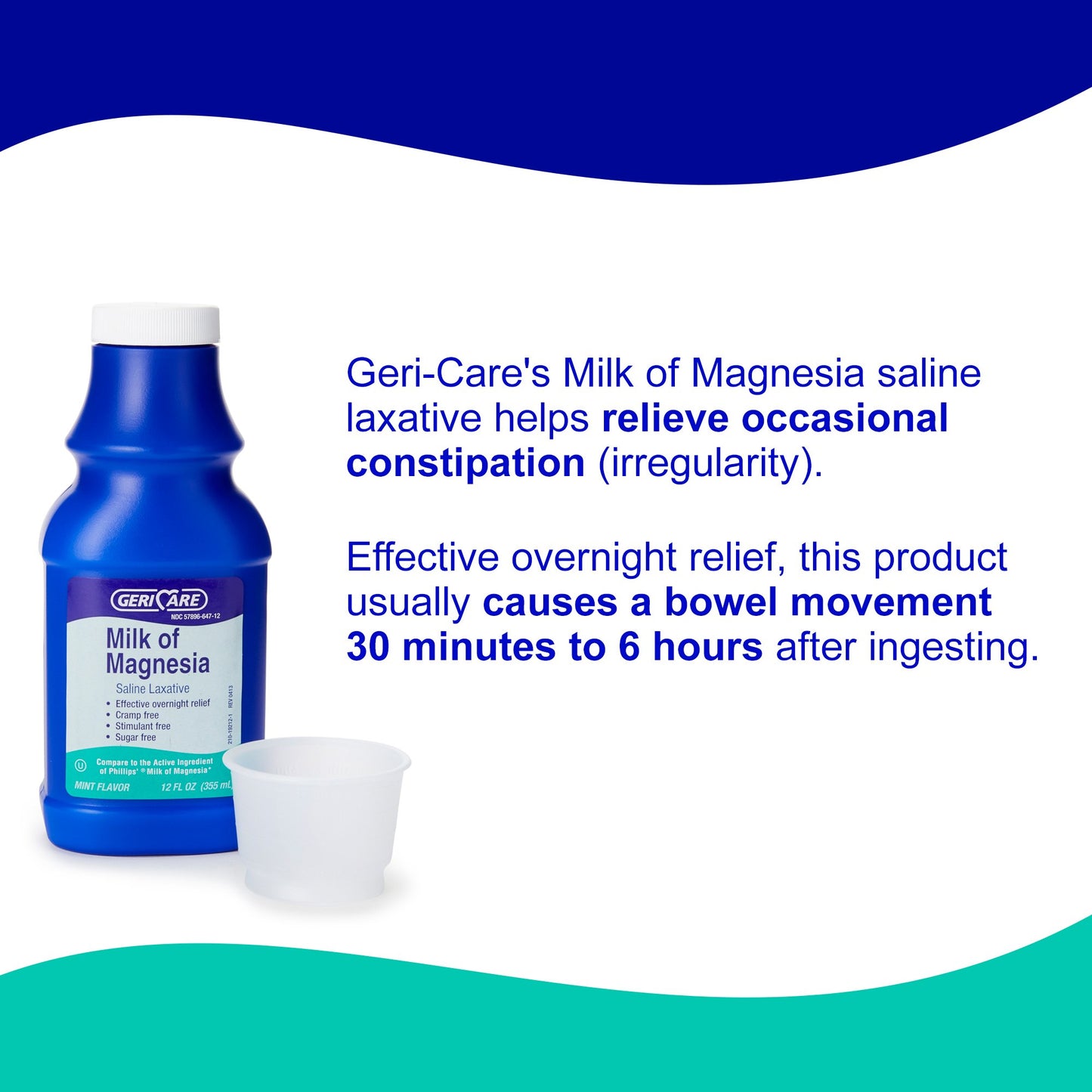 MILK OF MAGNESIA, LIQ MINT FLAVOR 12OZ