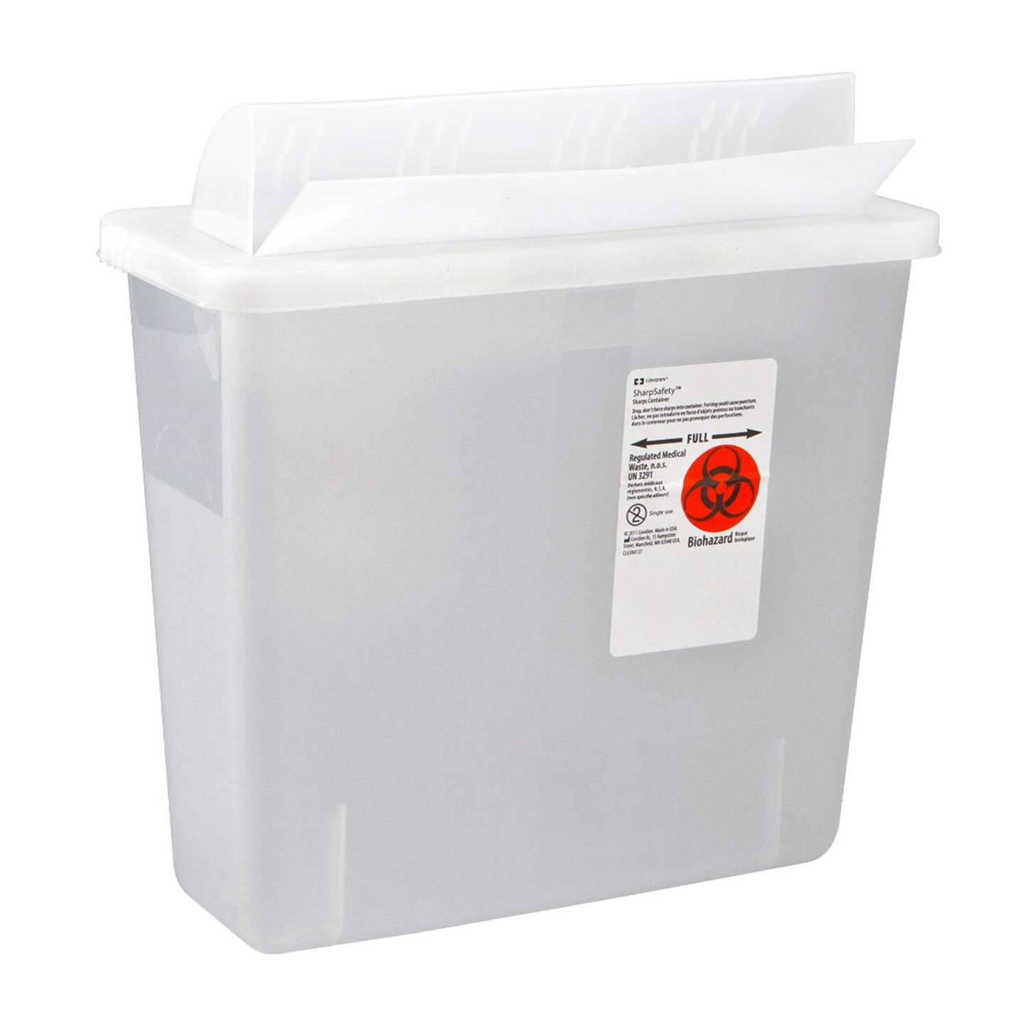 CONTAINER, SHARPS CLR 3GL UNWNDR