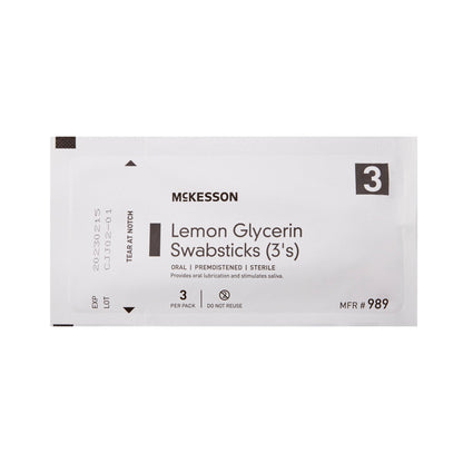 SWABSTICK, LEMON GLYCERIN STR
