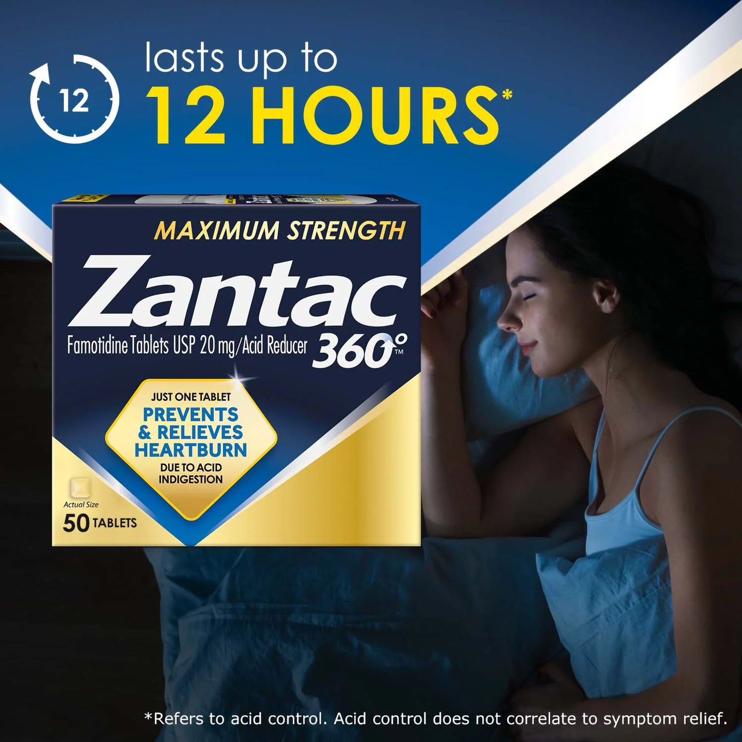 ZANTAC, TAB MAXIMUM STRENGTH 20MG