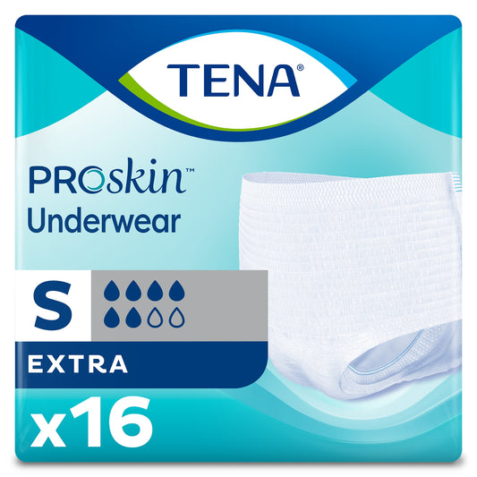 UNDERWEAR, TENA EXTRA PROTECTIVE SM