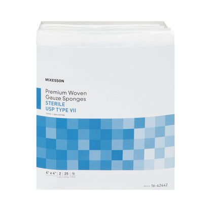 SPONGE, GZE TYPE-VII 12PLY STR4"X4"