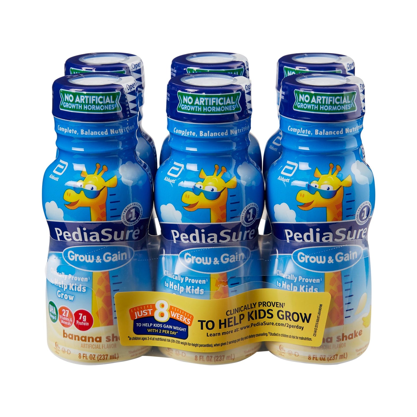 PEDIASURE, BANANA 237CAL 8OZ