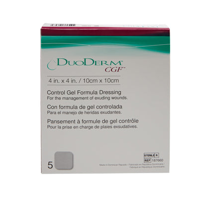 DRESSING, DUODERM CGF STR 4"X4"