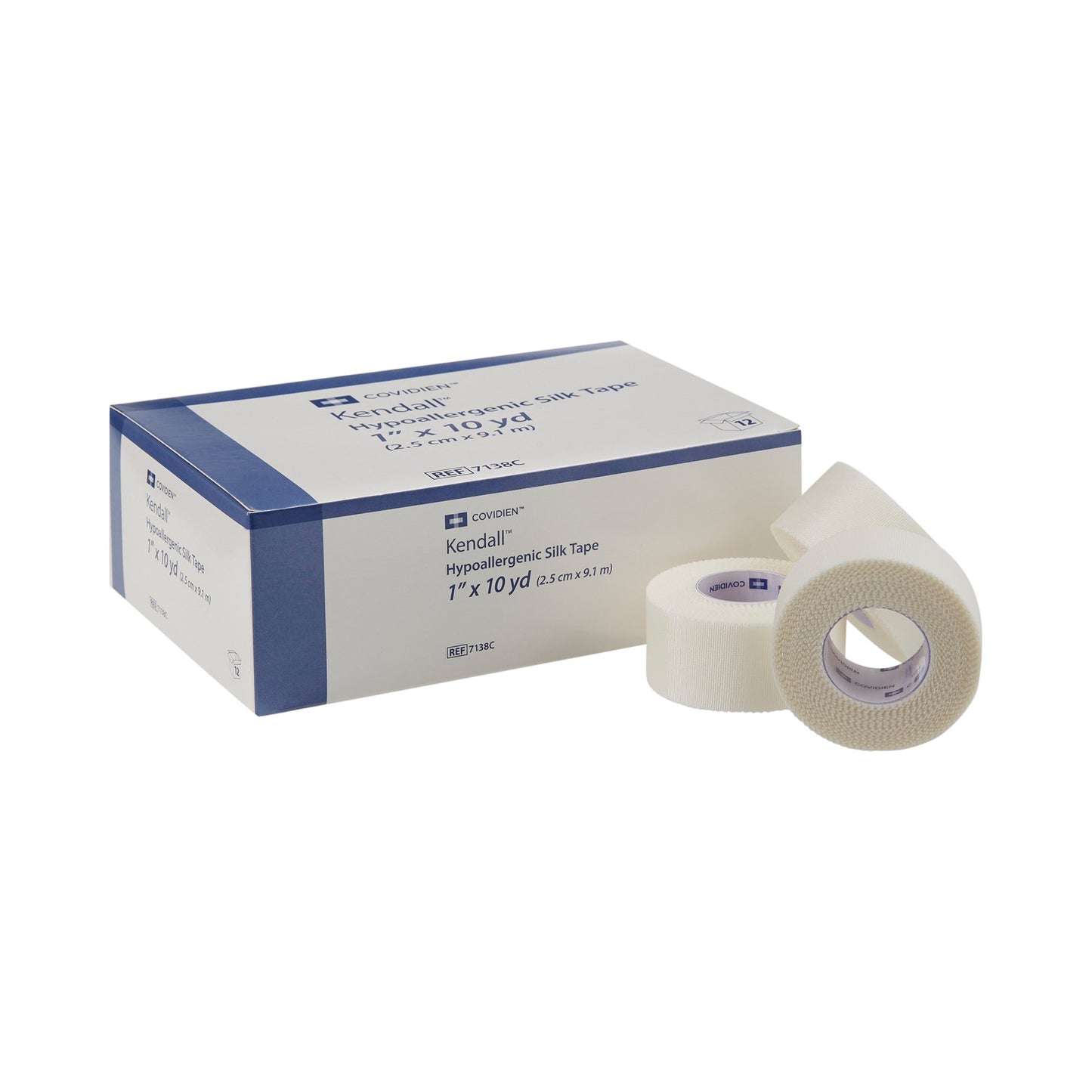 TAPE, ADHSV CURASILK 1"X10YDS