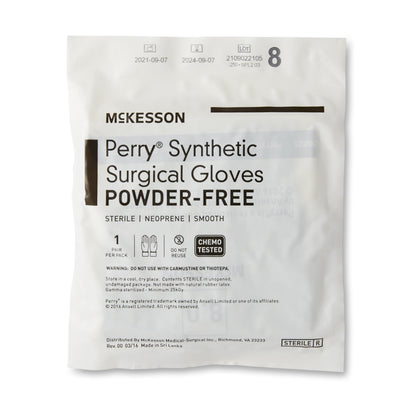 GLOVE, SURG NPRN 8.0 STR2 SMTHCHEMO