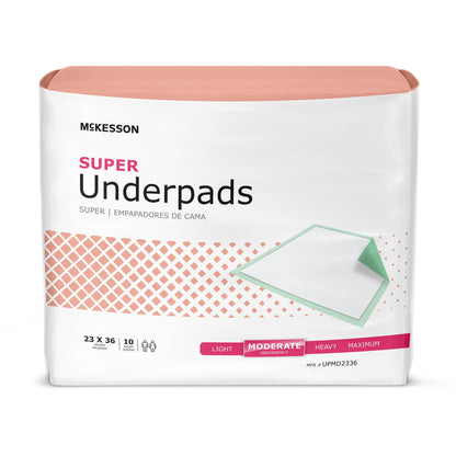 UNDERPAD, MODERATE ABSRB 23X36