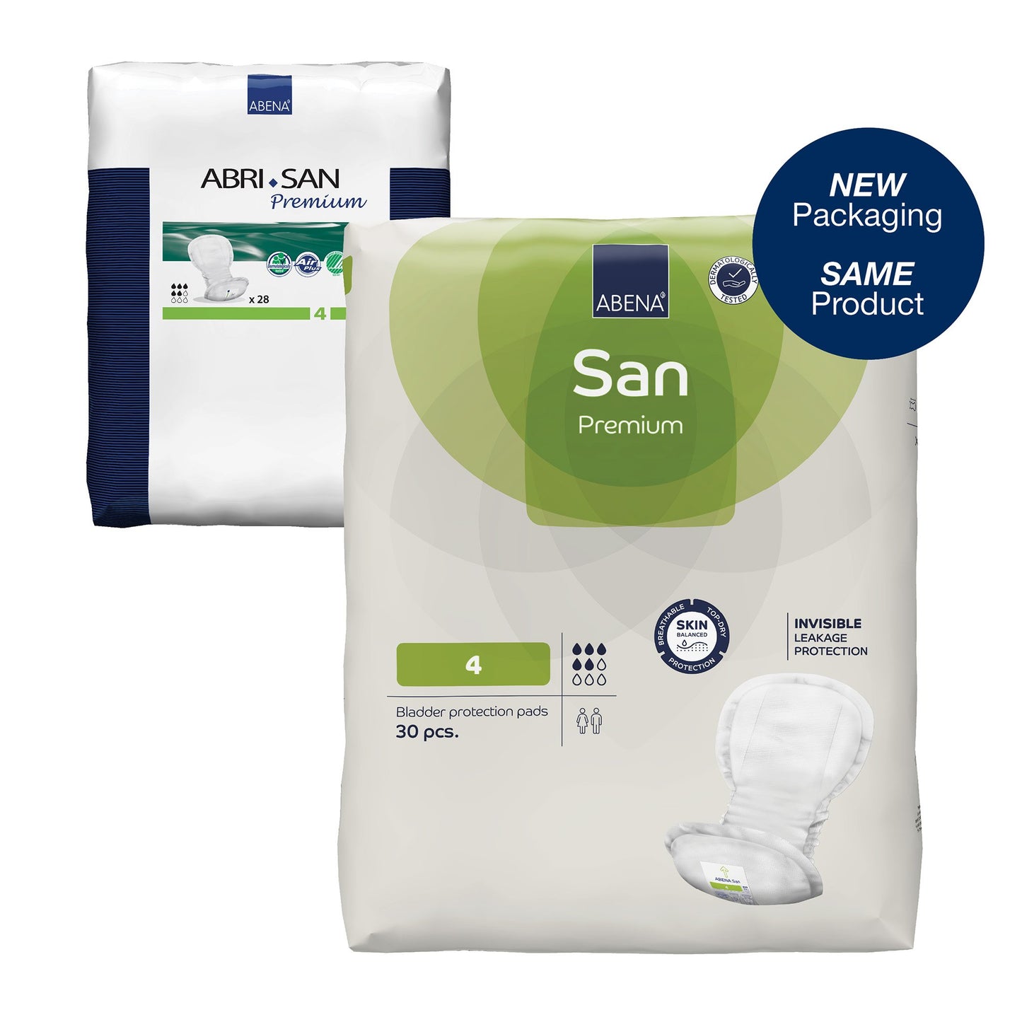 PAD, BLADDER CNTRL ABENA SANIADLT 4