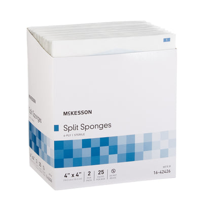 SPONGE, DRN 4"X4" 6PLY STR