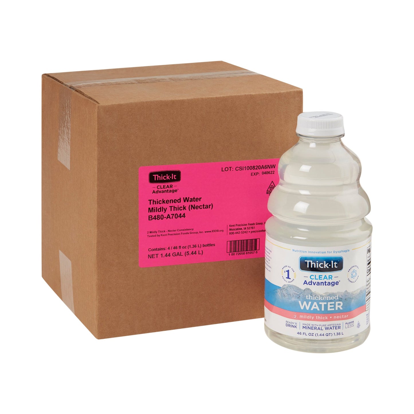 THICK-IT, CLEAR ADV WATER MILD/NECTAR 46OZ