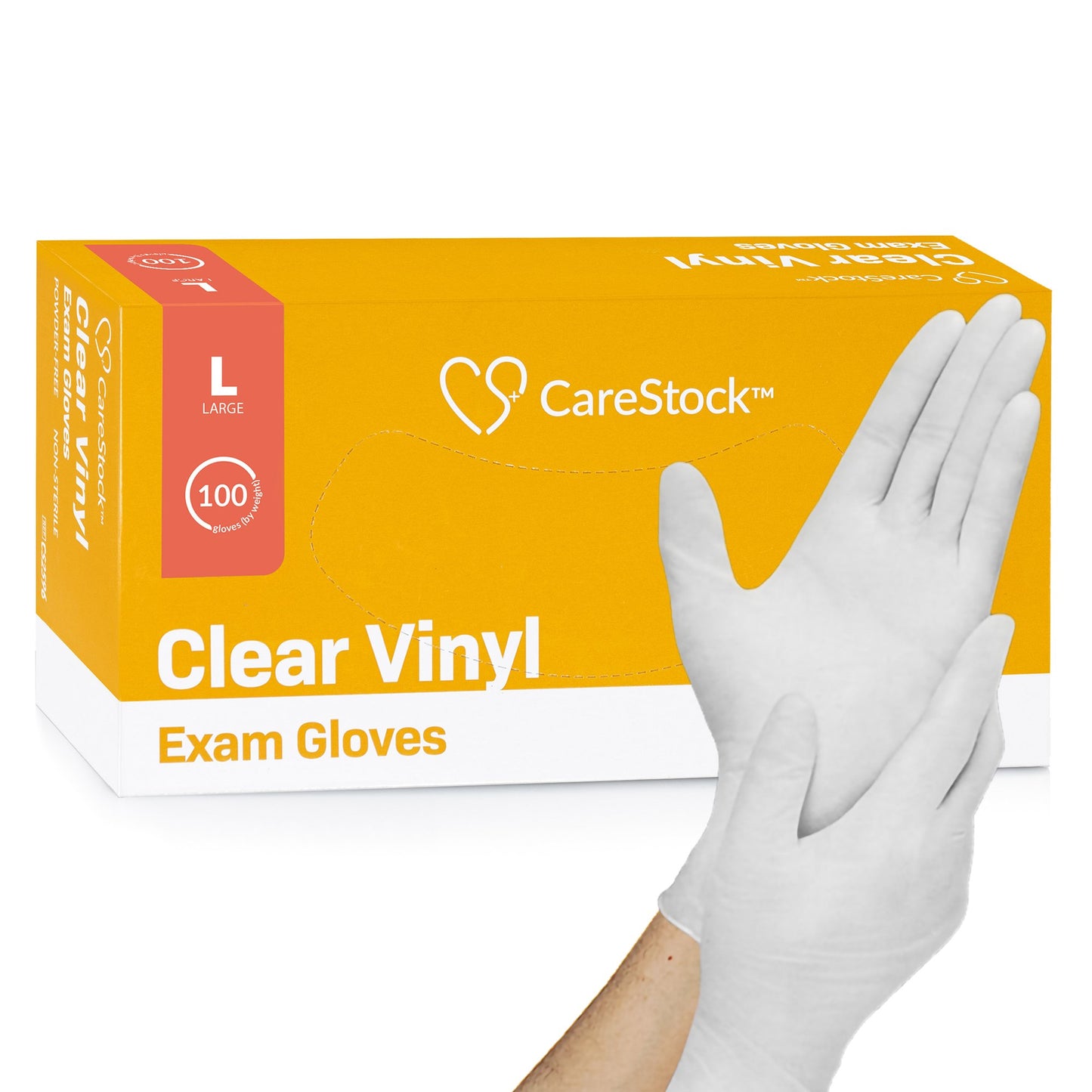 GLOVE, EXAM VNYL LG N/S