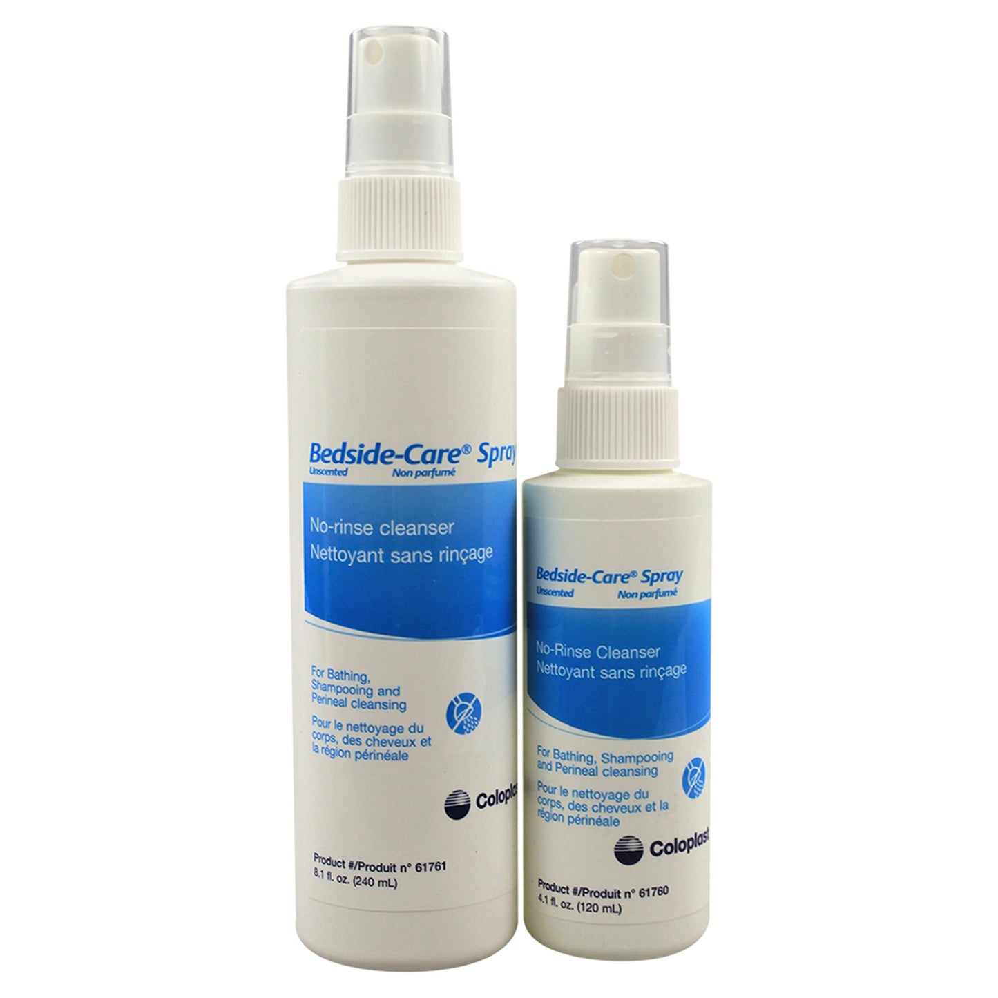 CLEANSER, BEDSIDE-CARE UNSCENTED SPR 8.1OZ