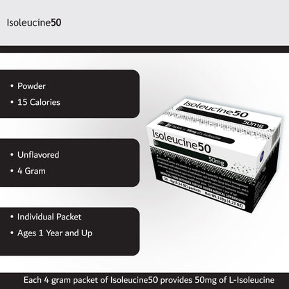 AA ISOLEUCINE, 50MG SUPPLEMENT4GM