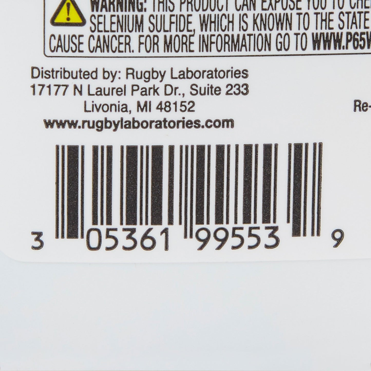 SELENIUM SULFIDE, SHAM 1% 7OZMJRUGB
